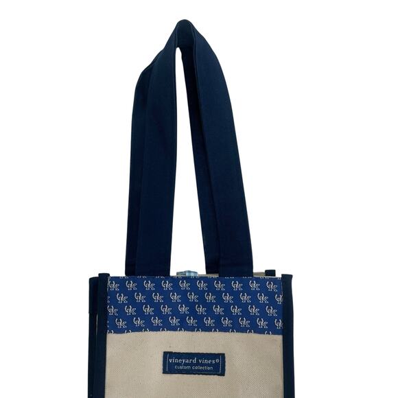 Vineyard Vines Custom Collection University of Kentucky Double Wine Bag AS IS - Picture 2 of 7
